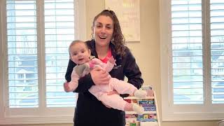 Left Torticollis Treatment Exercises for Babies Part 1  Stretches to Promote Left Rotation [upl. by Eltotsira345]