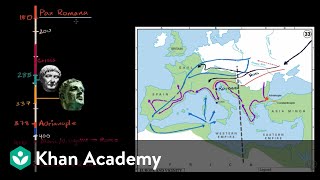 Fall of the Roman Empire  World History  Khan Academy [upl. by Ligriv]