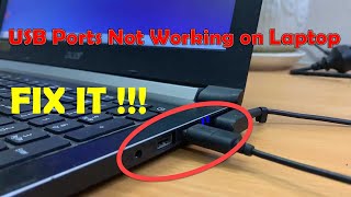 How To Fix USB Ports Not Working on Laptop Windows 10 [upl. by Emily]