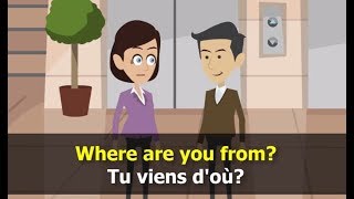 apprendre langlais conversation  leçon 1 [upl. by Gide307]