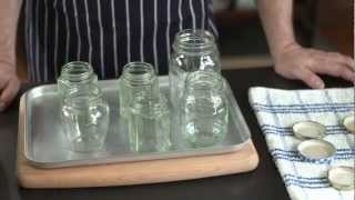 How To  sterilise jars [upl. by Sdlonyer]