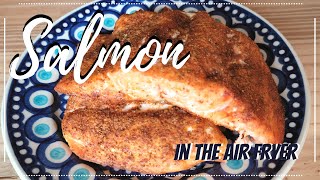 How to cook SALMON in the AIR FRYER  NINJA FOODI [upl. by Ggerc41]