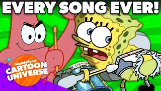 Every SpongeBob Song EVER 🎵  Nicktoons [upl. by Ysnap]