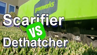 Are Electric Dethatchers and Scarifiers The Same Thing [upl. by Notxap932]