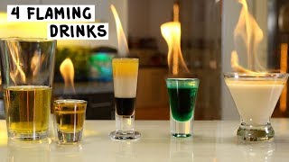 Four Flaming Drinks [upl. by Diley]