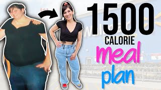 My 1500 Calorie WALMART WEIGHT LOSS MEAL PLAN No Cook amp Budget Friendly [upl. by Eibba136]