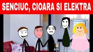 O Poveste de Craciun Senciuc Cioara si Elektra  Povesti din Copilarie [upl. by Shien564]