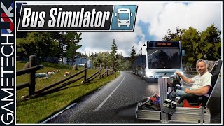 Playing Bus Simulator on the PS5 [upl. by Ainessej]