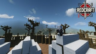 🔴RedCraft Projectep10 new world [upl. by Eelidnarb]