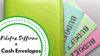 Filofax Saffiano Compact Zip  Cash Envelopes [upl. by Nwhas]