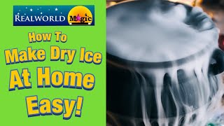 How to make dry ice at home easy [upl. by Ryley513]