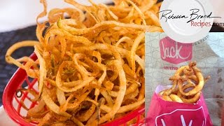 Seasoned Curly Fries Jack in the Box Recipe copy [upl. by Addison]