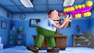 CAPTAIN UNDERPANTS  PRINCIPAL KRUPP BEST MOMENTS HD Animation Movie [upl. by Oinesra]