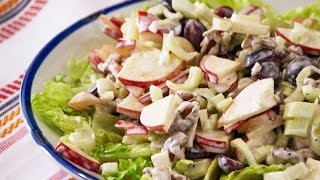 How to make simple Waldorf Salad [upl. by Inirt726]