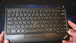 Thinkpad Trackpoint Keyboard II overview vs Thinkpad USB keyboard [upl. by Negroj]