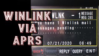 Winlink with an APRS Radio  Alerts send and receive Winlink messages with an APRS radio [upl. by Haziza]