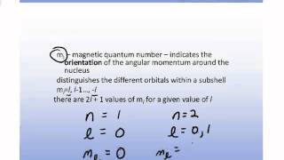 Hydrogen Atom and Quantum Numbers [upl. by Berlyn]