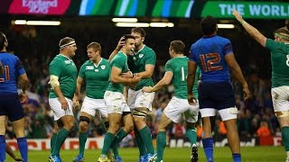 France v Ireland  Match Highlights and Tries  Rugby World Cup [upl. by Audrye]