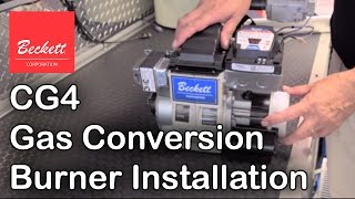 CG4 Gas Conversion Burner Installation [upl. by Jesse121]