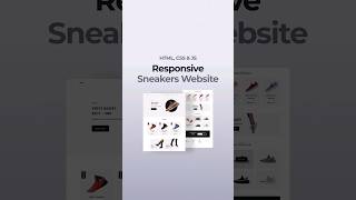 Responsive Website HTML CSS JavaScript [upl. by Namien]