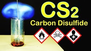 CS2 Carbon disulfide Chemical reactions [upl. by Yanehc]