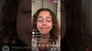 Malu Trevejo flashes on IG live must see😱💯 [upl. by Priscilla4]