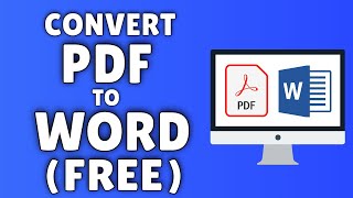 How To Convert PDF To Word Free ✅ [upl. by Jelsma923]