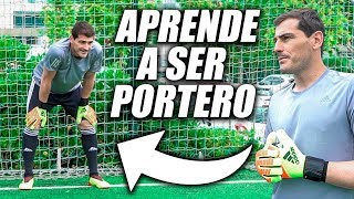 IKER CASILLAS nos enseña a ser el MEJOR PORTERO [upl. by Atinyl]