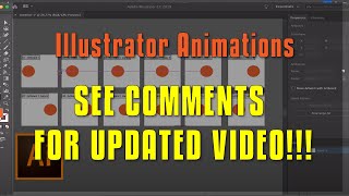 Adobe Illustrator CC  Making Animations [upl. by Cooe]