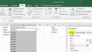 How to edit drop down list in Microsoft excel [upl. by Nafets]