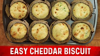 Easy Cheddar Biscuit Recipe Low Carb – DrBerg [upl. by Anertac]