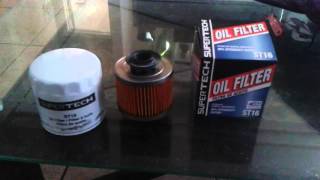 Walmart oil filter review super tech filter [upl. by Ettenyl]