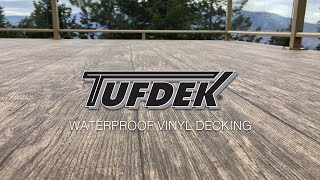 Waterproof Vinyl Decking by Tufdek™ [upl. by Elinor]