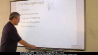 PSY101  Psycholinguistics  An Overview [upl. by Mcilroy]