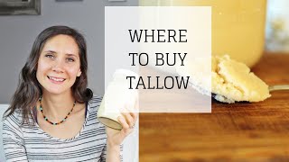 Where to Buy Tallow  Bumblebee Apothecary [upl. by Nancie]