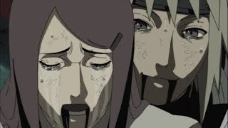 Narutos birth and death of Minato and Kushina  Minato vs Tobi and Nine tails [upl. by Crane]