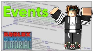 Beginners Roblox Scripting Tutorial 13  More Events Beginner to Pro 2019 [upl. by Etteyniv562]