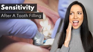 Teeth Sensitivity After A Cavity Filling  What To Do [upl. by Kahcztiy]