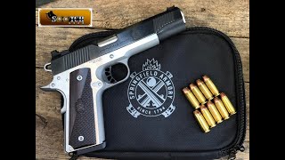 New Springfield Armory 1911 Ronin 10mm Pistol Review [upl. by Silvester]