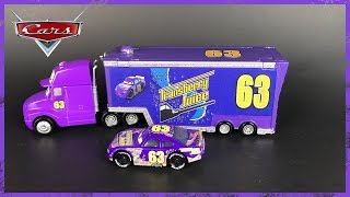 Custom Transberry Juice Hauler  Disney Cars  Lee Revkins Hauler [upl. by Skye846]