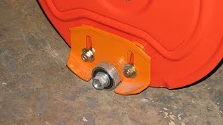 Custom rolling snowblower skids [upl. by Podvin]