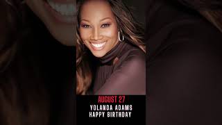 HAPPY BIRTHDAY YOLANDA ADAMS  🎈 [upl. by Gregoire]