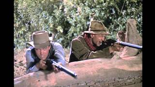 The Searchers 1959  Best Shootout Scene [upl. by Wind539]