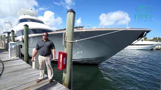 2019 Viking Yachts 92 Sky Bridge  Walkthrough [upl. by Veronique]