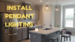 How to Install PENDANT Lighting  DIY [upl. by Ititrefen]