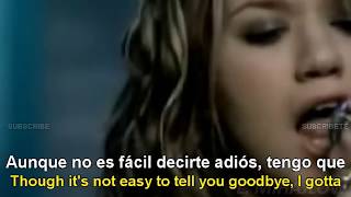 Kelly Clarkson  Breakaway Lyrics English  Español Subtitulado [upl. by Sakul]