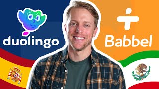 Babbel Spanish vs Duolingo Spanish Which Is Better [upl. by Gallenz]