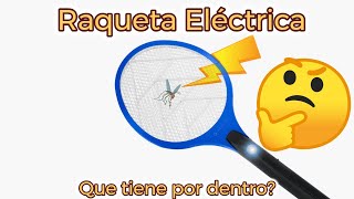 Como es una Raqueta Eléctrica por Dentro  La desarmo para ver [upl. by Leopoldine]