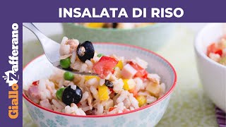 INSALATA DI RISO ricetta classica [upl. by Lash]