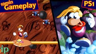 Rayman Brain Games  PS1 Gameplay [upl. by Yrrat]